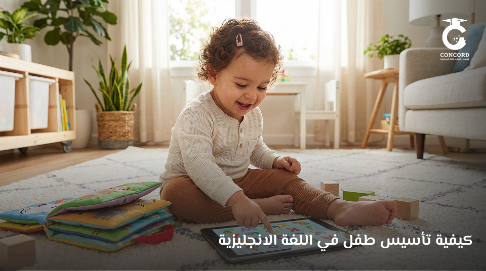 كيفية تأسيس طفل في اللغة الانجليزية