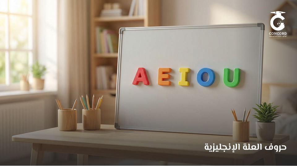 ما هي حروف العله الانجليزية