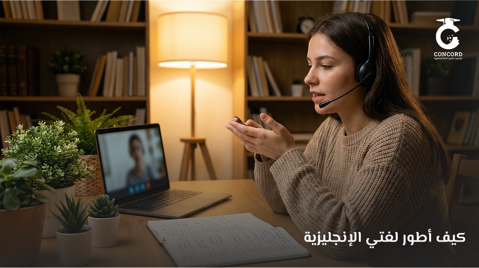 كيف اطور لغتي الانجليزية | خطوات عملية لتعلم سريع