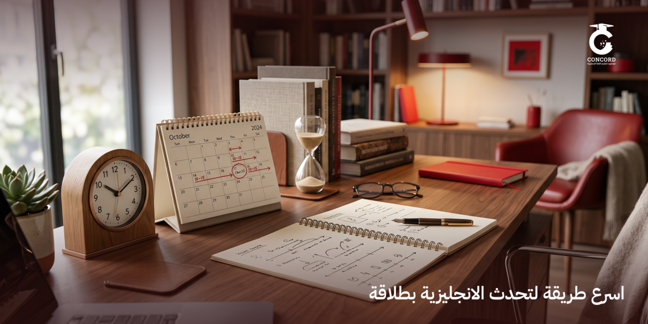اسرع طريقة لتحدث الانجليزية بطلاقة-معهد كونكورد