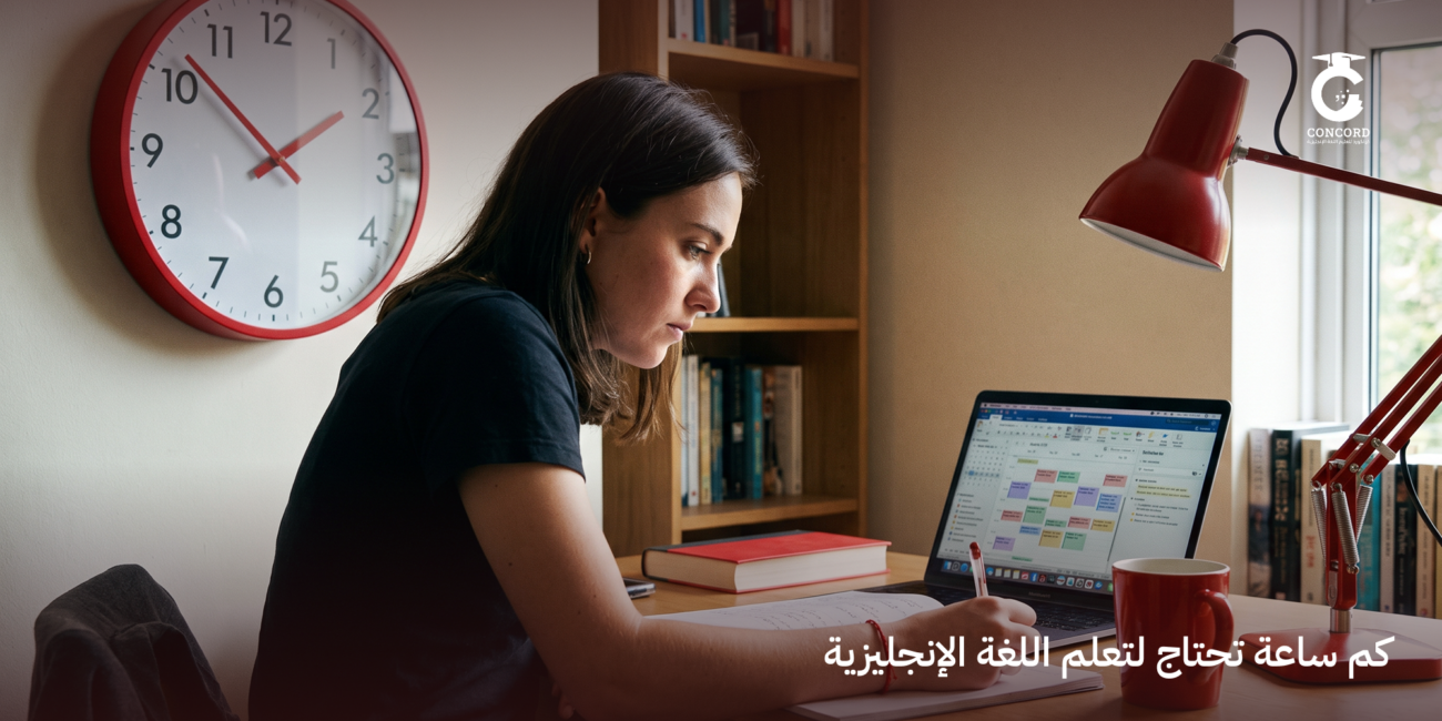 كم ساعة تحتاج لتعلم اللغة الإنجليزية؟