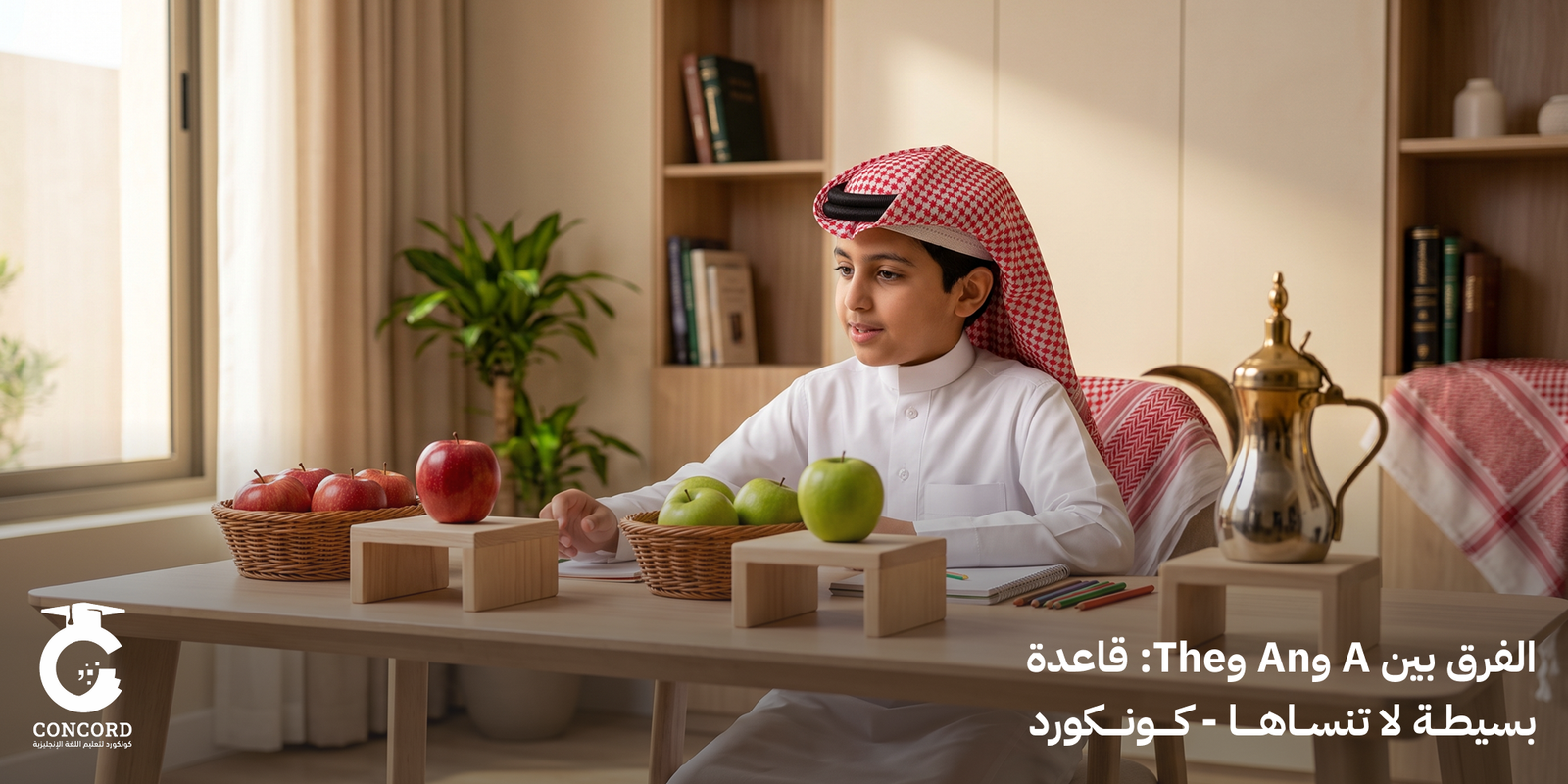 الفرق بين a وan وthe