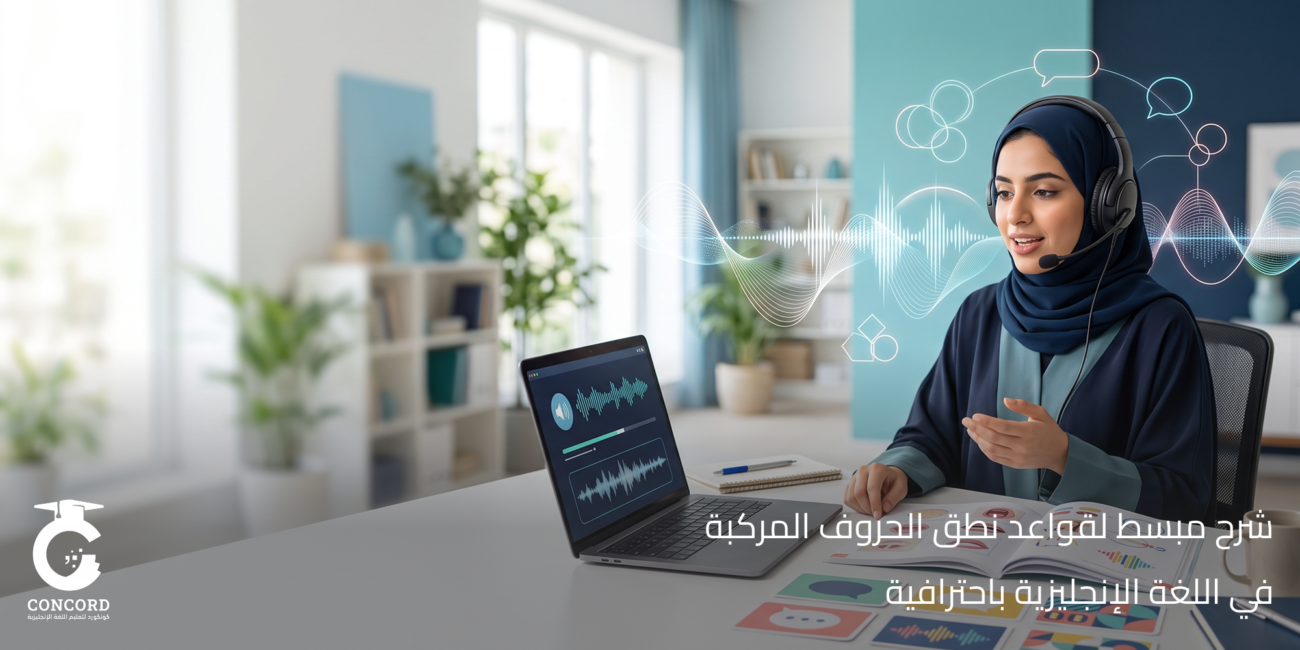 قواعد نطق الحروف المركبة في اللغة الانجليزية